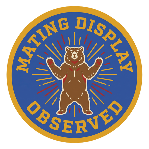 Nominated, under review Mating Display Observed badge — nominated, under review