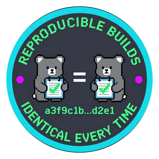 Nominated, under review Reproducible Builds badge — nominated, under review