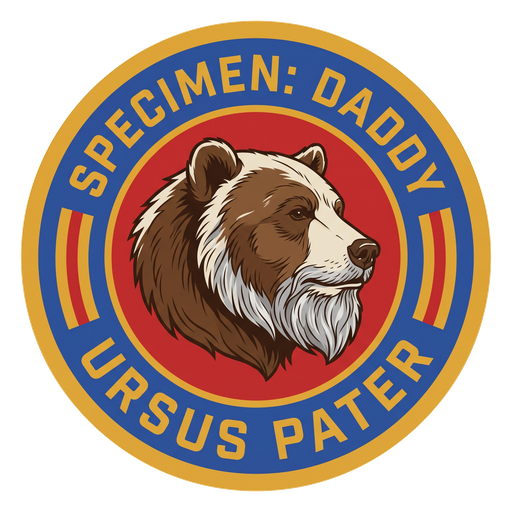 Specimen: Daddy badge