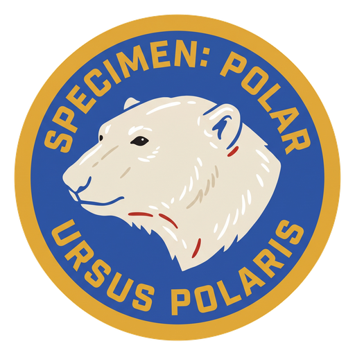 Specimen: Polar badge