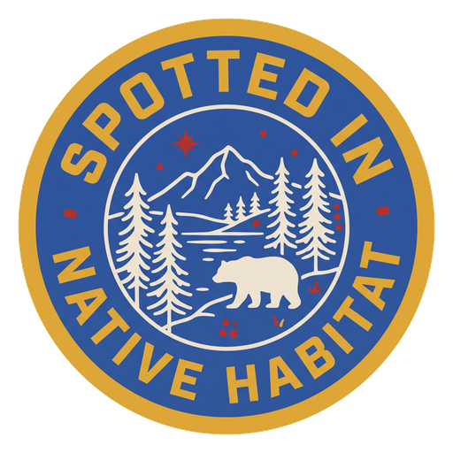 Spotted in Native Habitat badge
