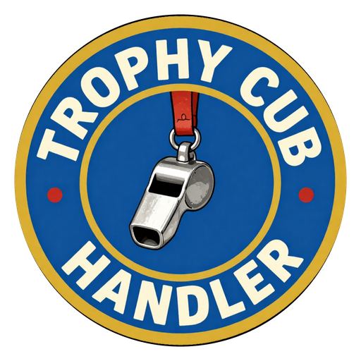Nominated, under review Trophy Cub Handler badge — nominated, under review